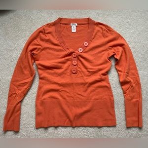 Beautiful orange, Sundance pullover sweater. Gently worn condition 🧡